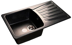 Granfest Мойка кухонная Standart GF-S850L Черный – фотография-1